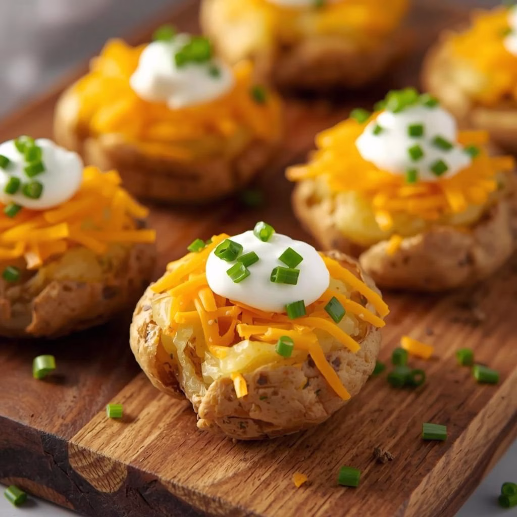 Mini Baked Potatoes Recipe