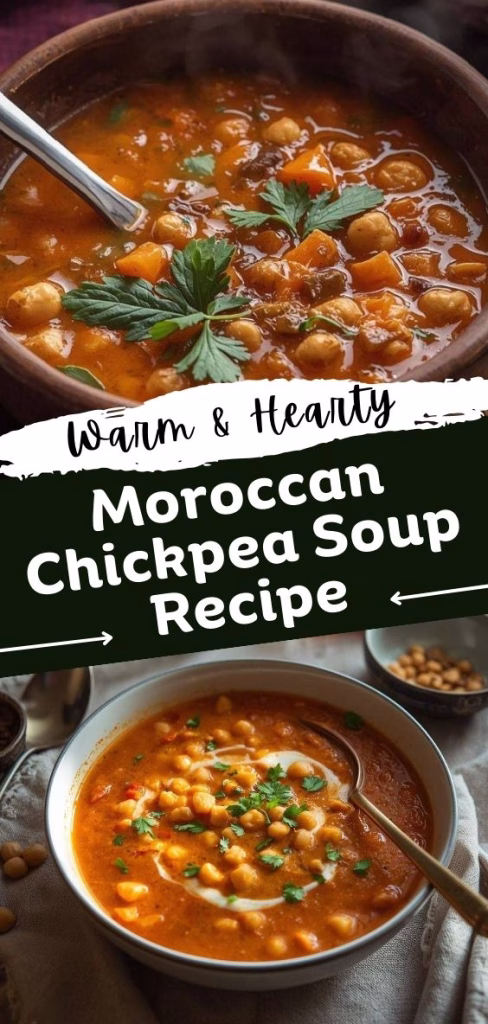 Moroccan Chickpea Soup Recipe