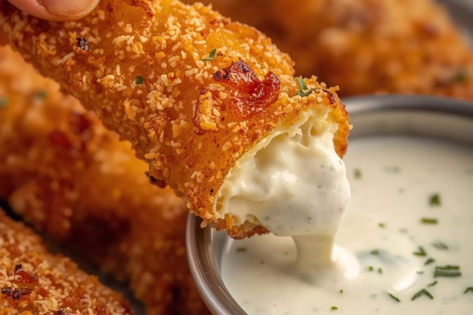 Nashville Hot Mozzarella Sticks Recipe
