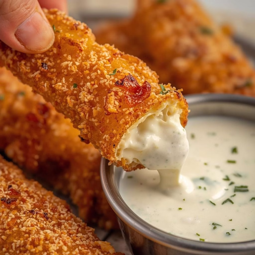 Nashville Hot Mozzarella Sticks Recipe