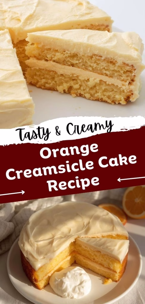 Orange Creamsicle Cake Recipe