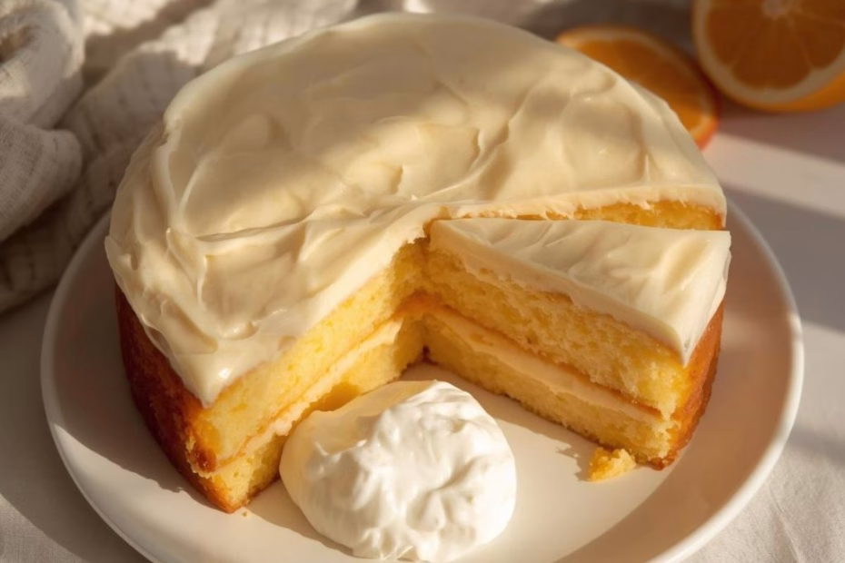 Orange Creamsicle Cake Recipe