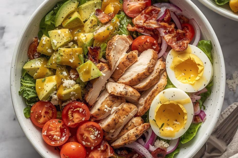 Paleo Grilled Chicken Cobb Salad Recipe