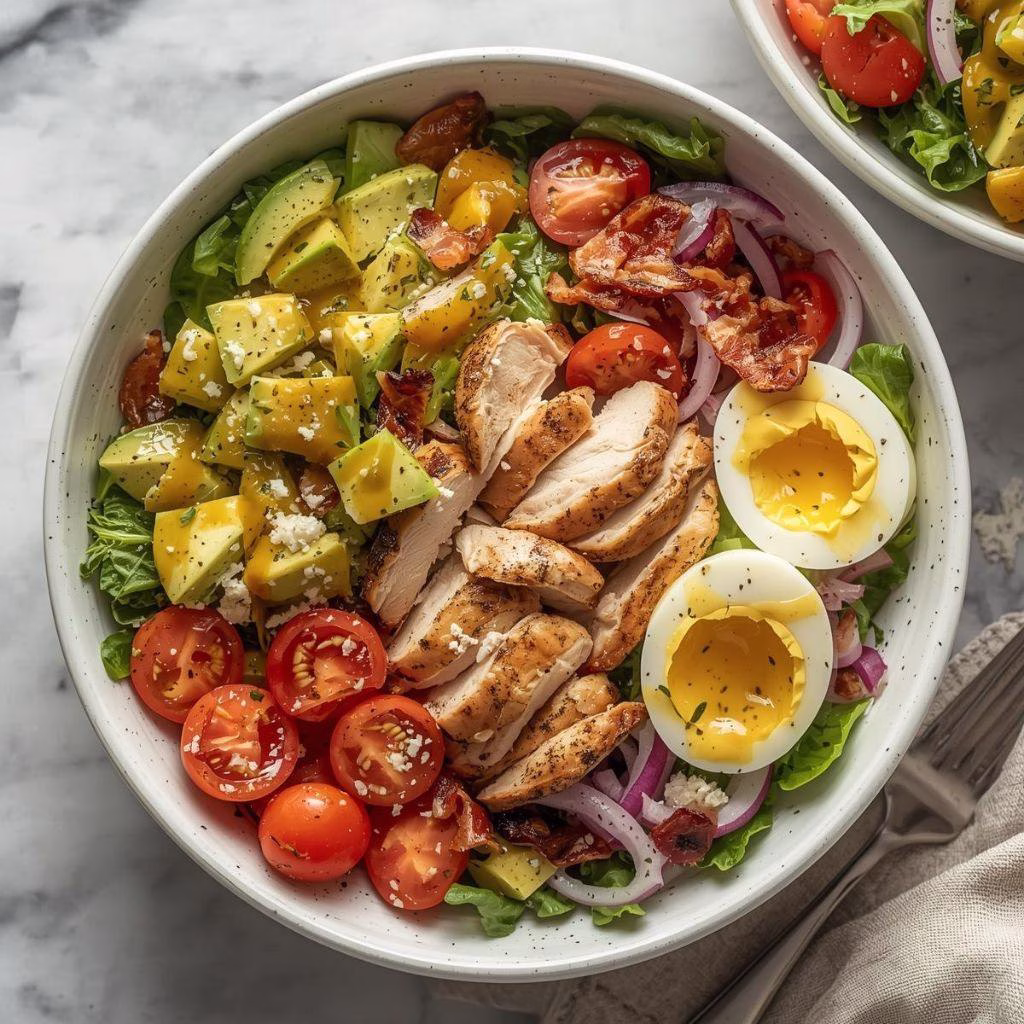 Paleo Grilled Chicken Cobb Salad Recipe