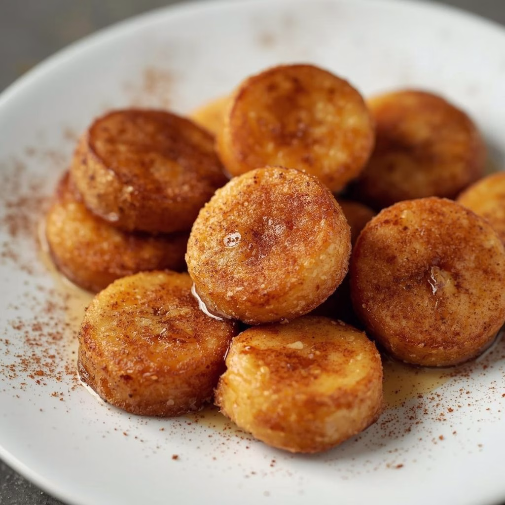 Pan Fried Cinnamon Bananas Recipe