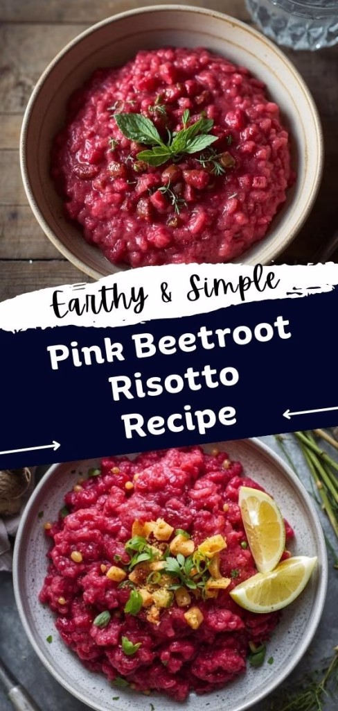 Pink Beetroot Risotto Recipe