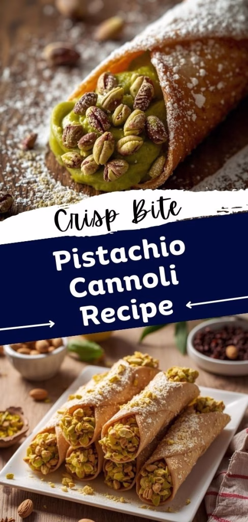 Pistachio Cannoli Recipe