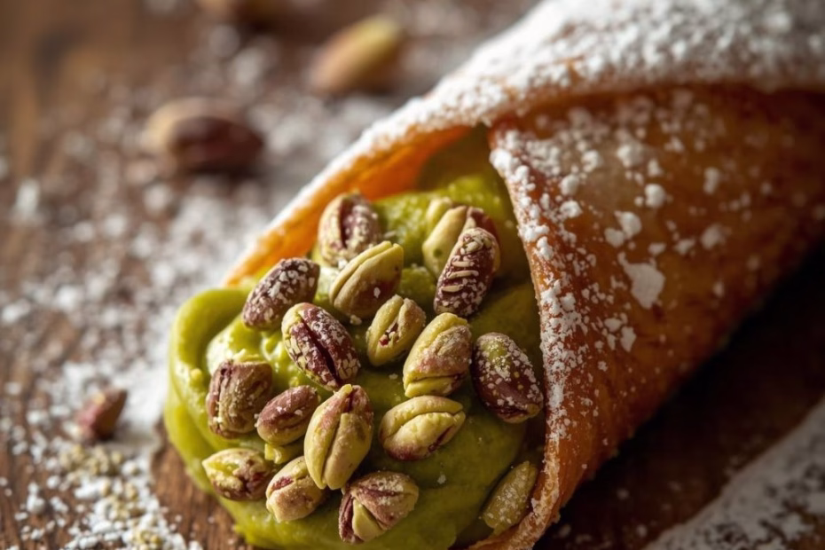 Pistachio Cannoli Recipe
