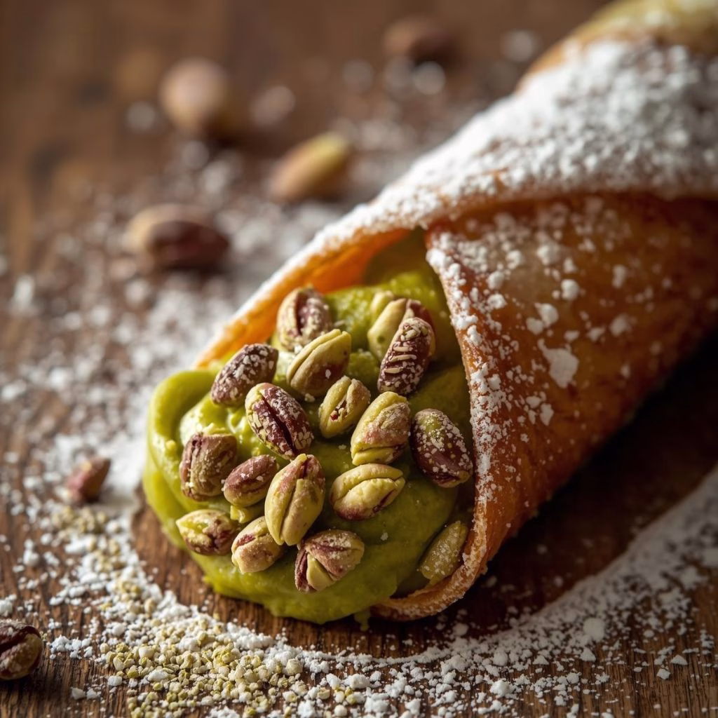 Pistachio Cannoli Recipe