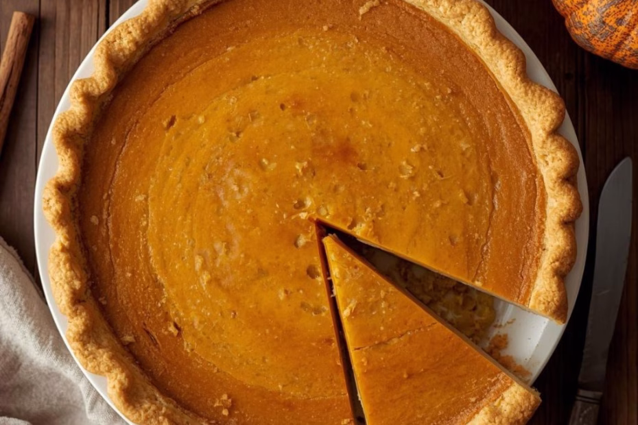 Pumpkin Pie with Graham Cracker Crust Recipe