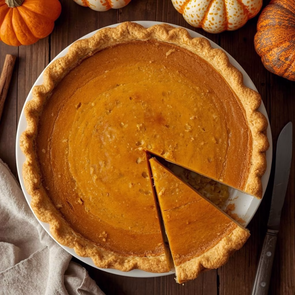 Pumpkin Pie with Graham Cracker Crust Recipe