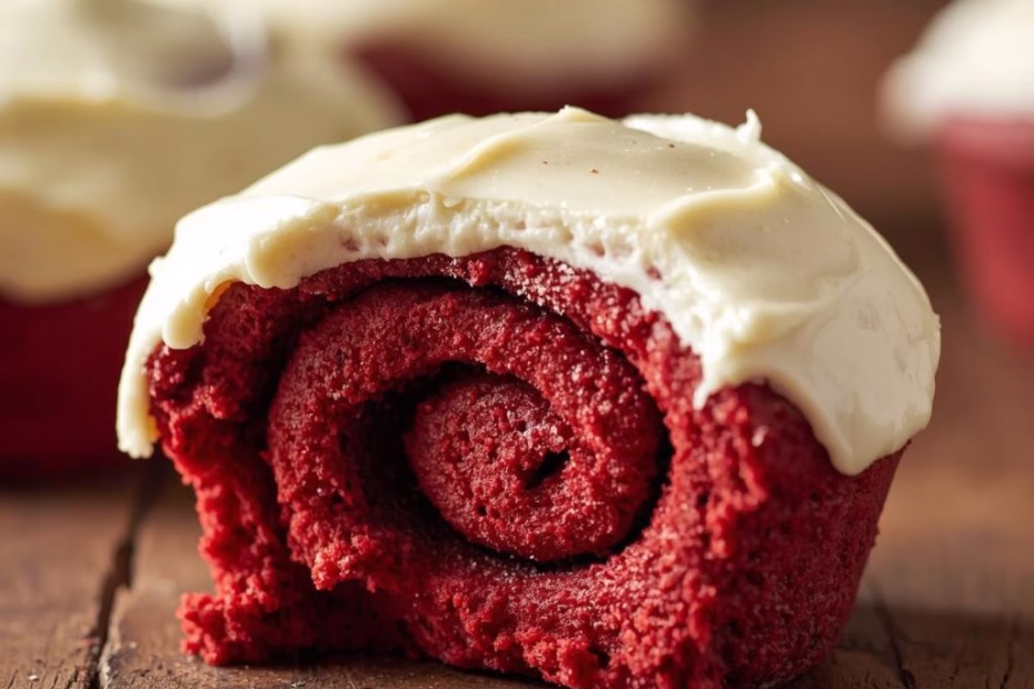 Red Velvet Cinnamon Rolls Recipe