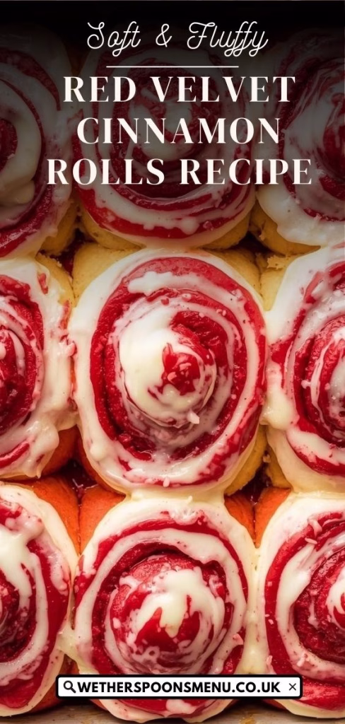 Red Velvet Cinnamon Rolls Recipe