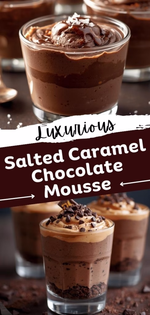 Salted Caramel Chocolate Mousse Recipe