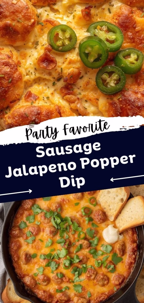 Sausage Jalapeno Popper Dip Recipe