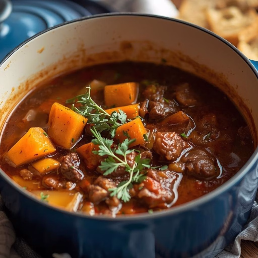 Slow Cooked Scottish Beef Stew Recipe