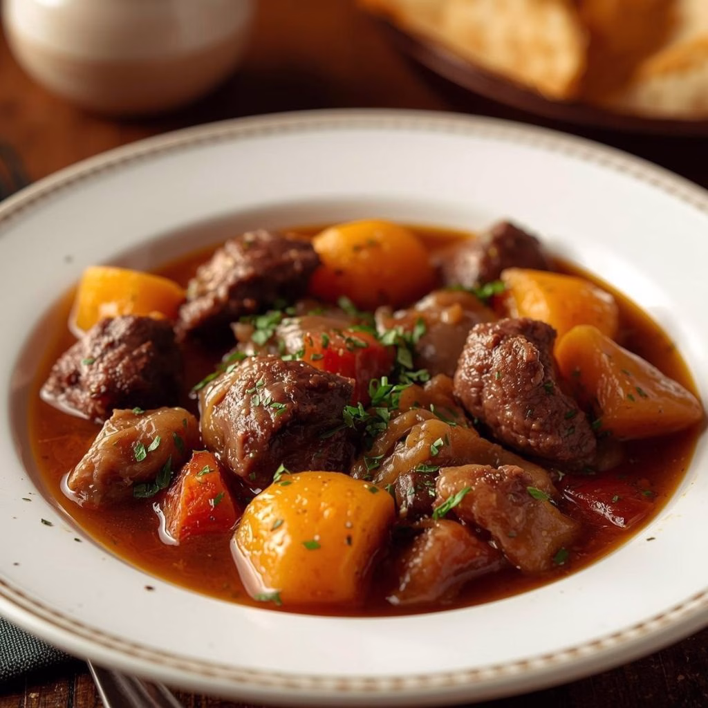 Slow Cooked Scottish Beef Stew Recipe