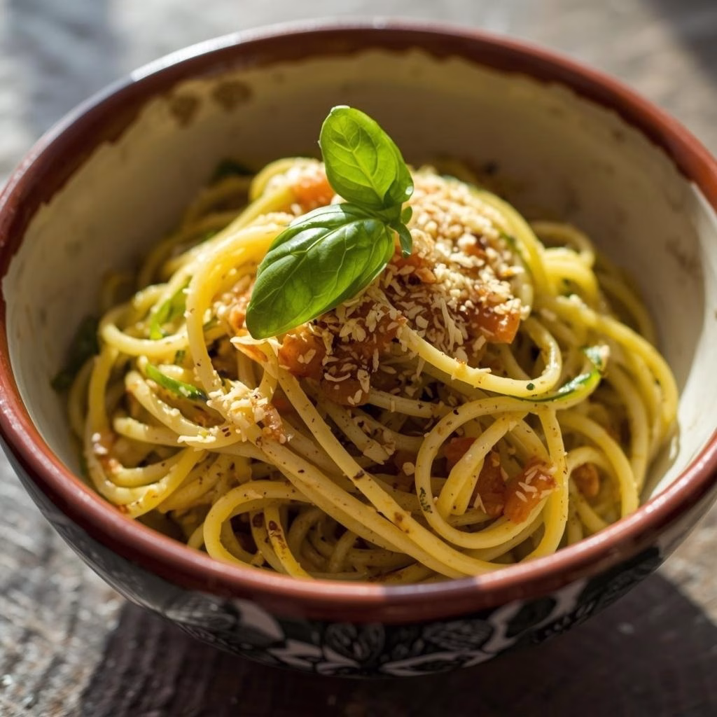 Spaghetti alla Nerano (Spaghetti with Zucchini) Recipe