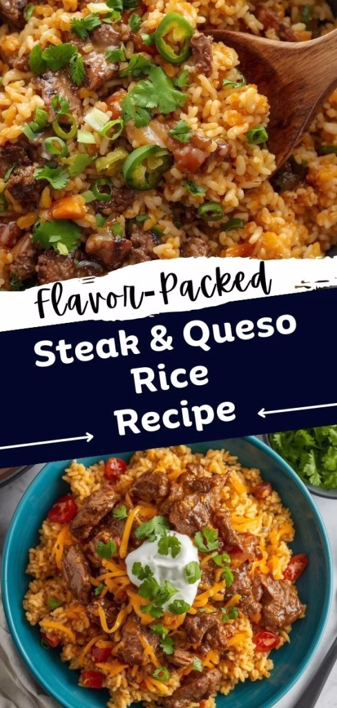 Steak & Queso Rice Recipe