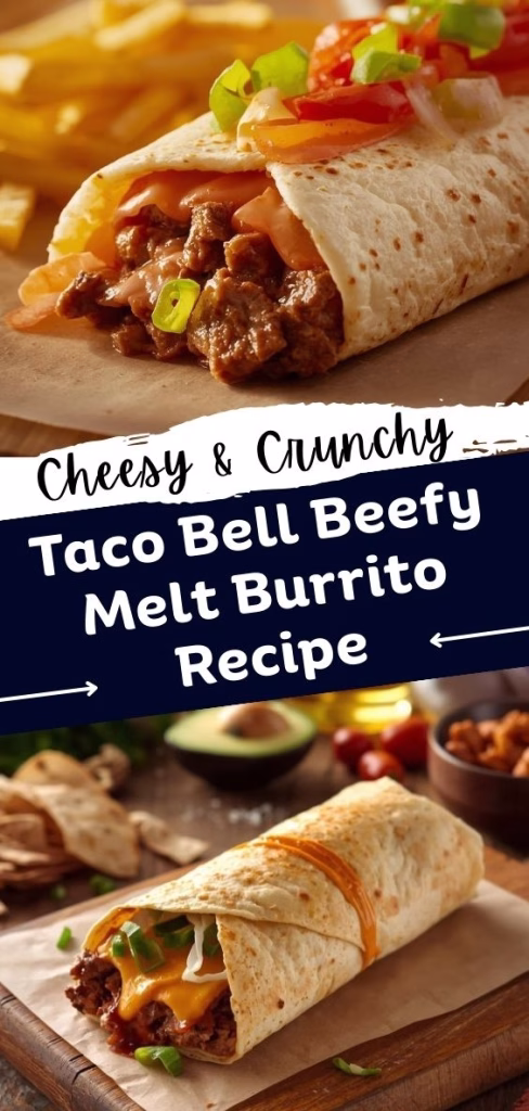 Taco Bell Beefy Melt Burrito Recipe