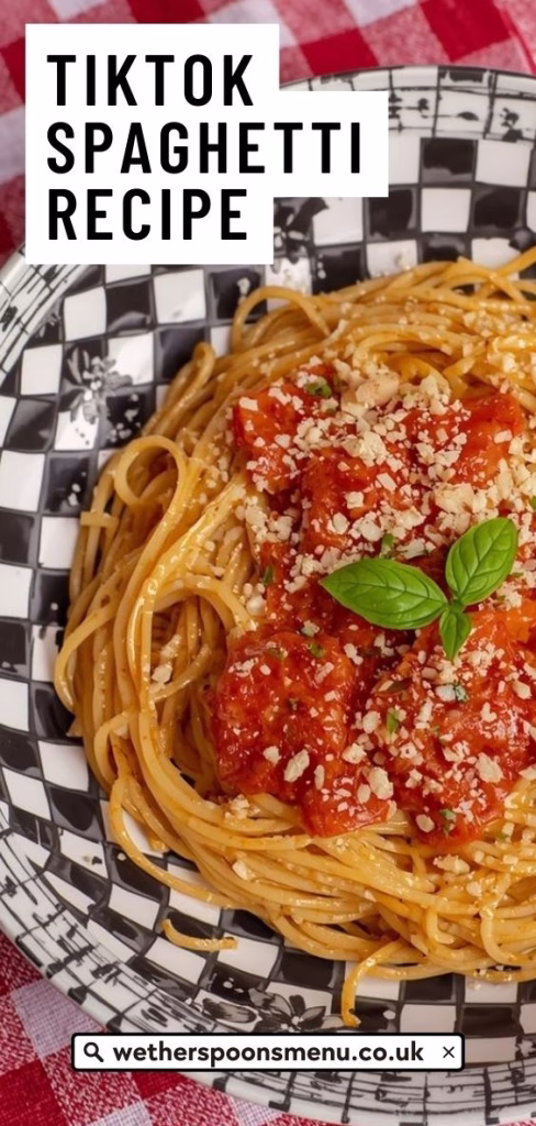 TikTok Spaghetti Recipe