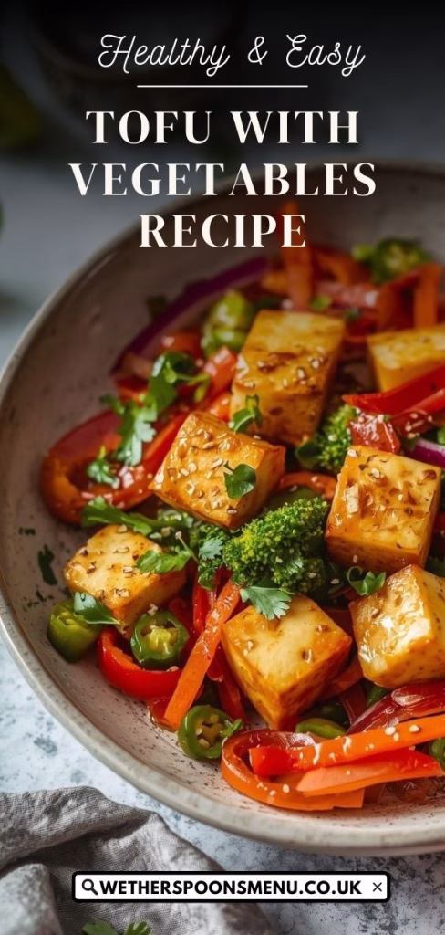 Tofu with Vegetables Recipe