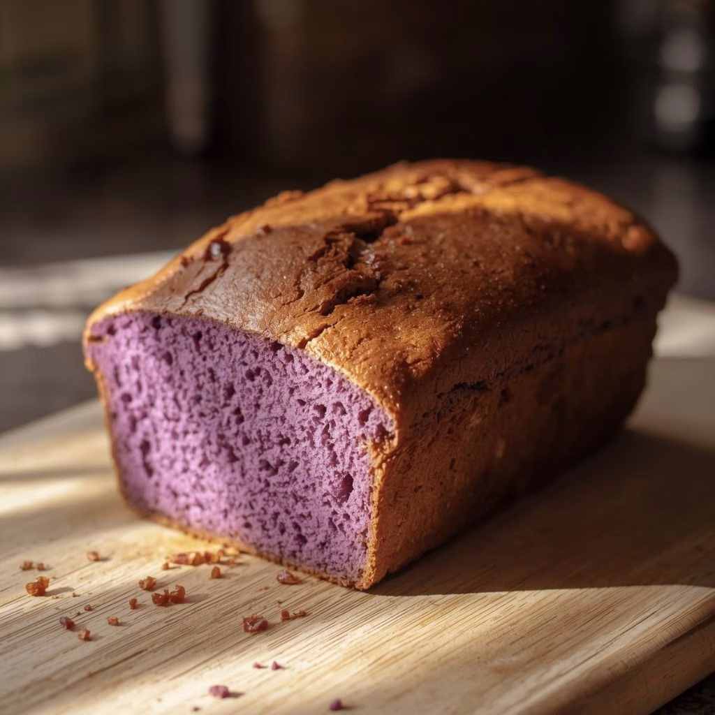 Ube Milk Bread Tangzhong Method