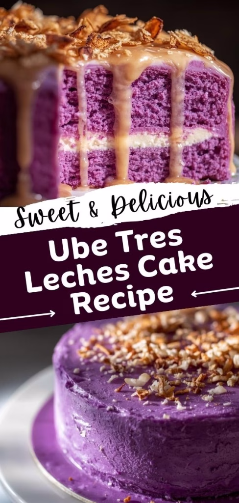 Ube Tres Leches Cake Recipe