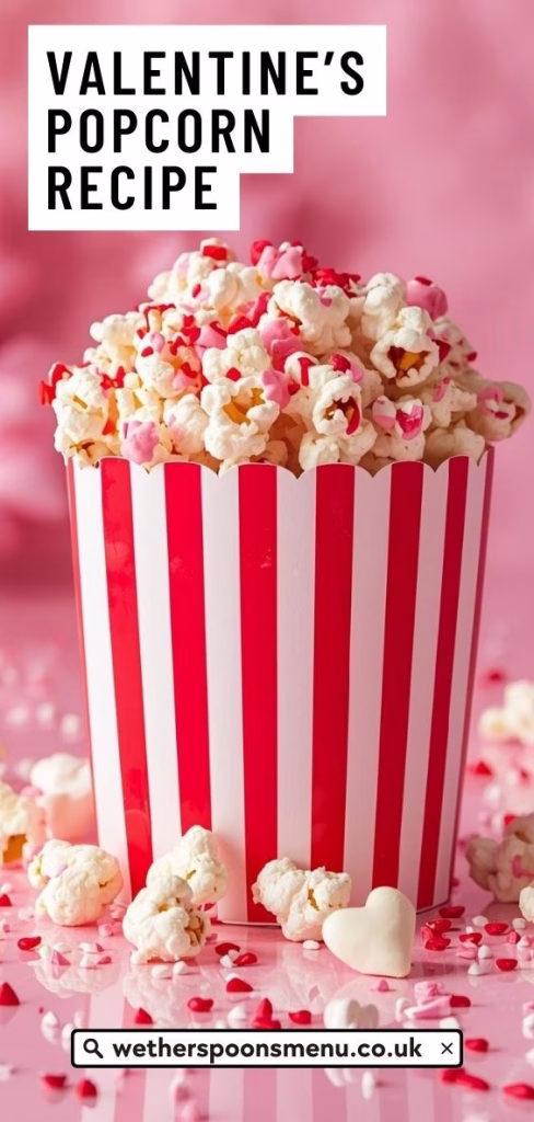 Valentine’s Popcorn Recipe