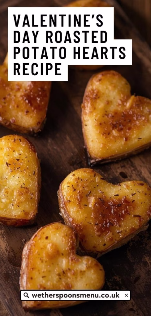 Valentine’s Day Roasted Potato Hearts Recipe