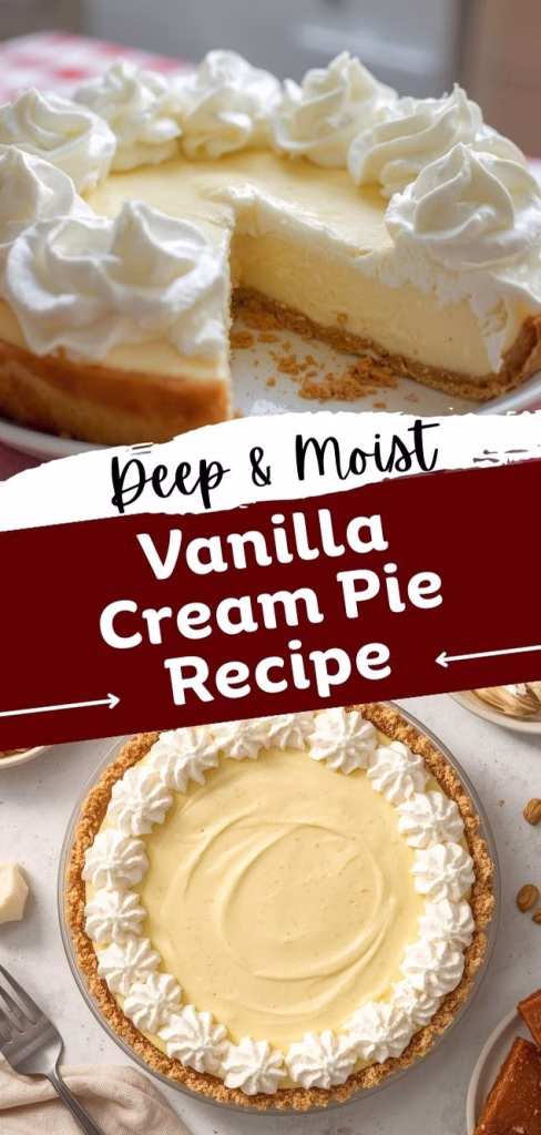 Vanilla Cream Pie Recipe