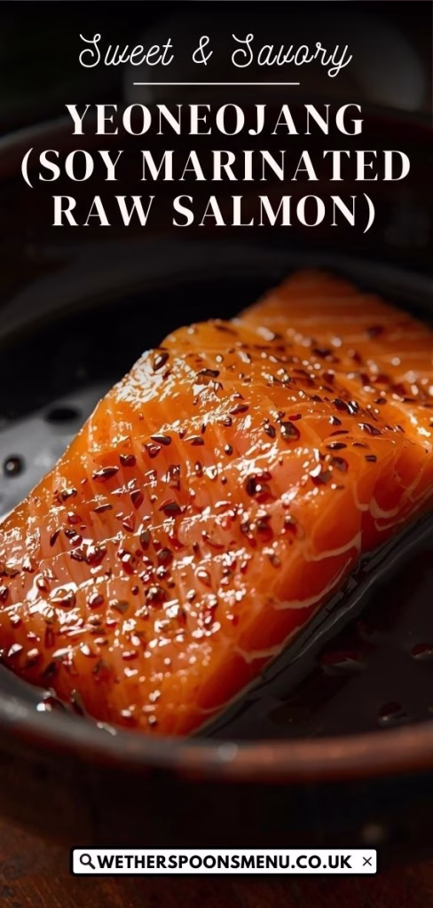 Yeoneojang (Soy Marinated Raw Salmon) Recipe