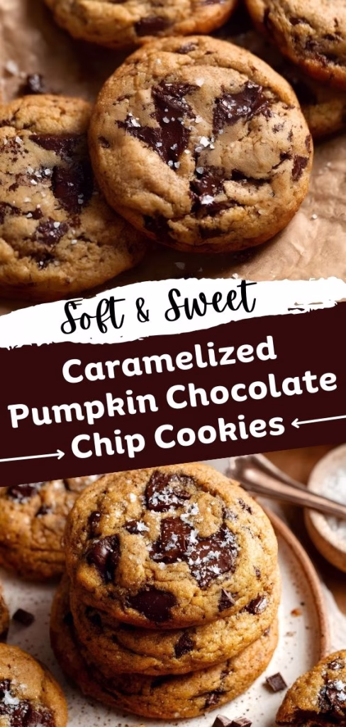 Caramelized Pumpkin Chocolate Chip Cookies Recipe