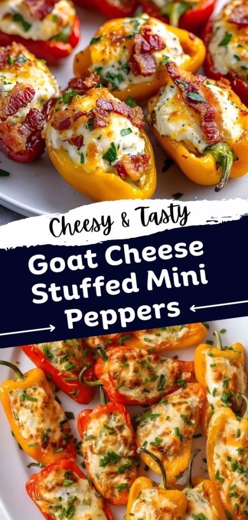Goat Cheese Stuffed Mini Peppers Recipe