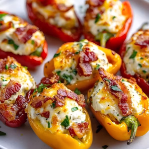 Goat Cheese Stuffed Mini Peppers Recipe