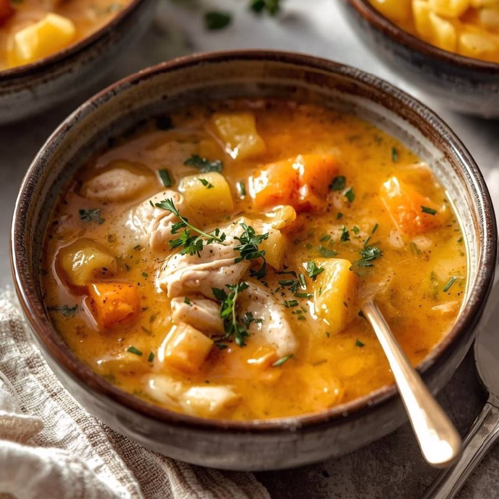 Crockpot Lemon Chicken Soup Recipe