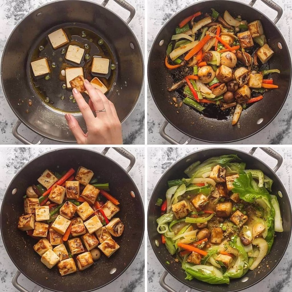 Tofu with Vegetables Recipe