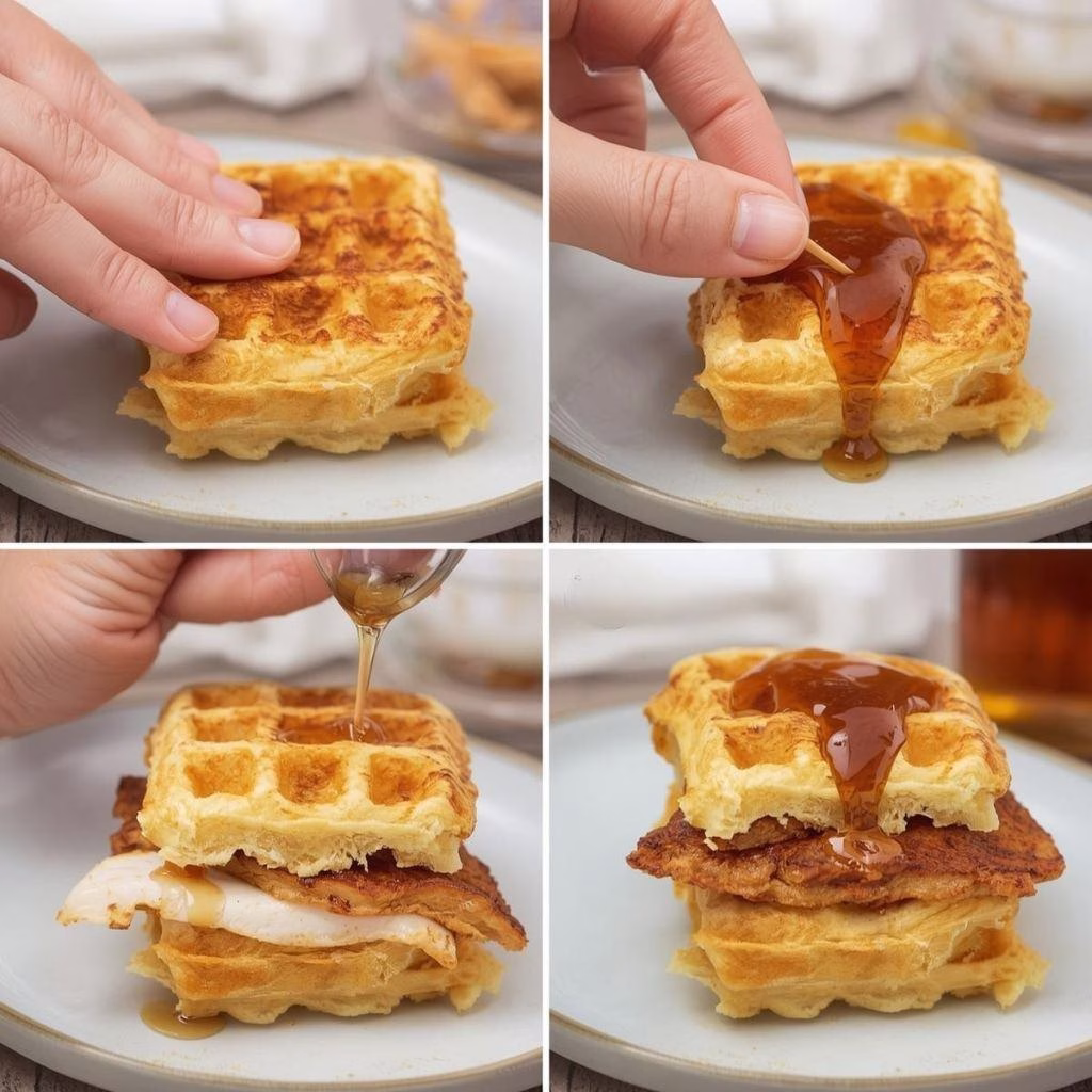 Chicken & Waffle Sliders Recipe