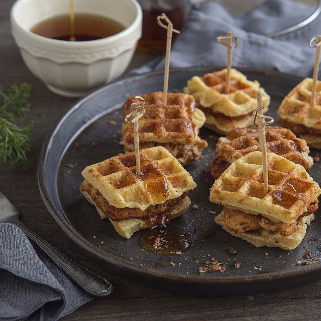 Chicken & Waffle Sliders Recipe