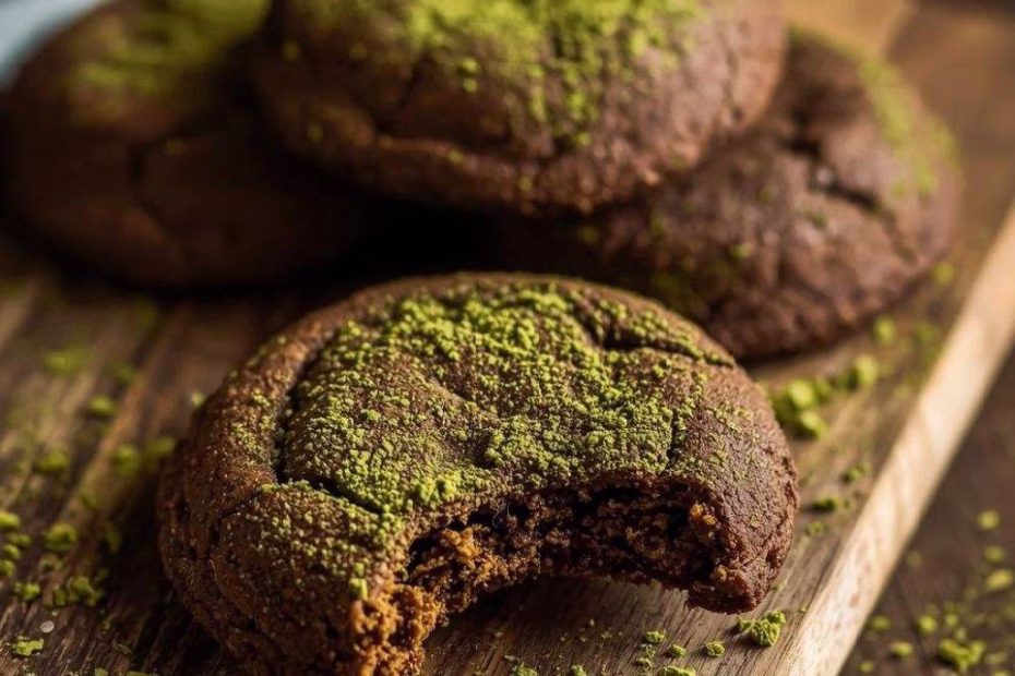 Brown Butter Matcha Cookies Recipe