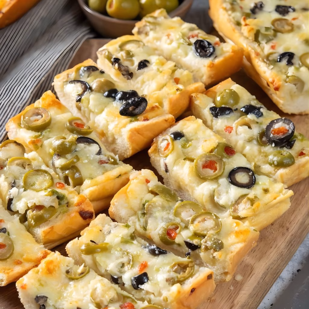 Olive Cheese Bread Recipe