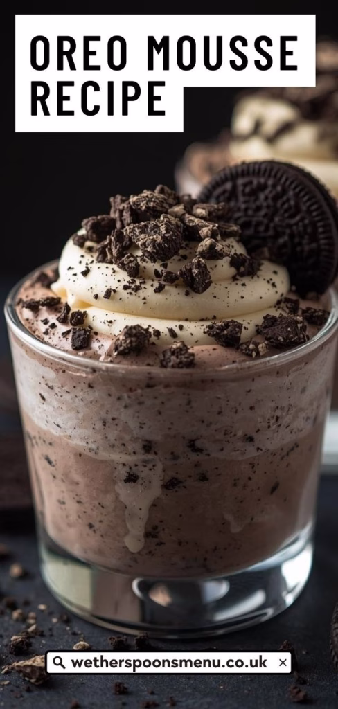 Oreo Mousse Recipe