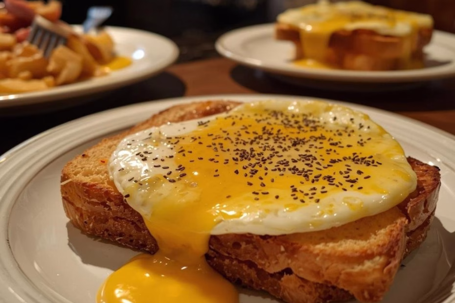 Egg and Cheese Toasts Recipe