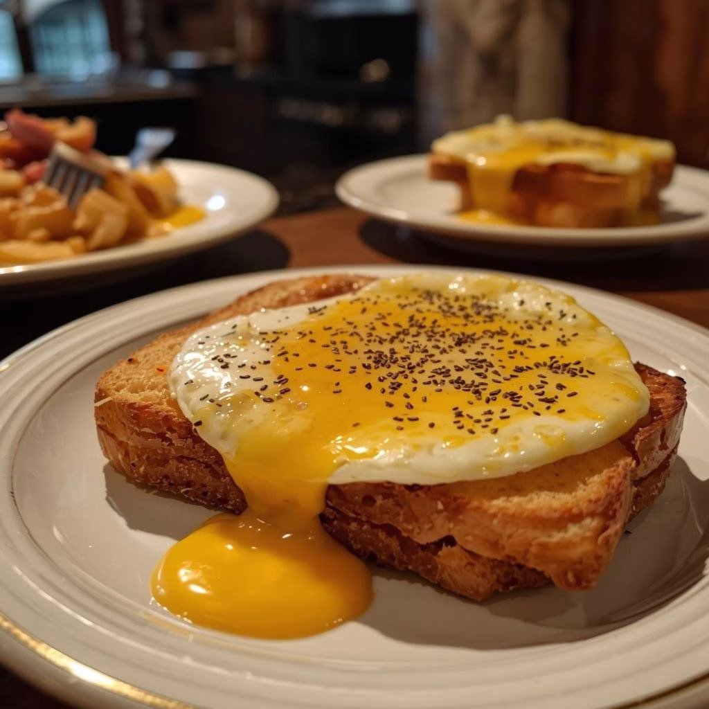 Egg and Cheese Toasts Recipe