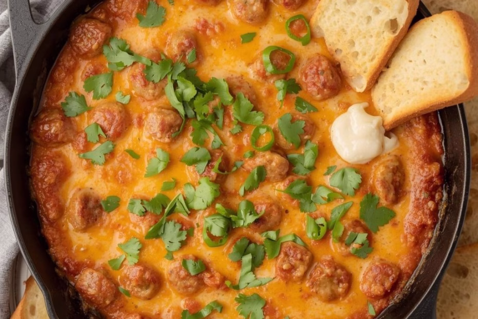 Sausage Jalapeno Popper Dip Recipe