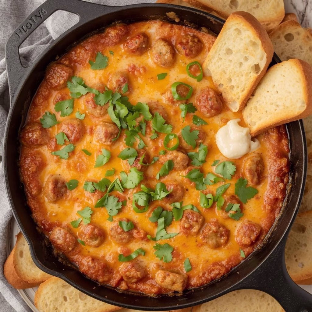 Sausage Jalapeno Popper Dip Recipe