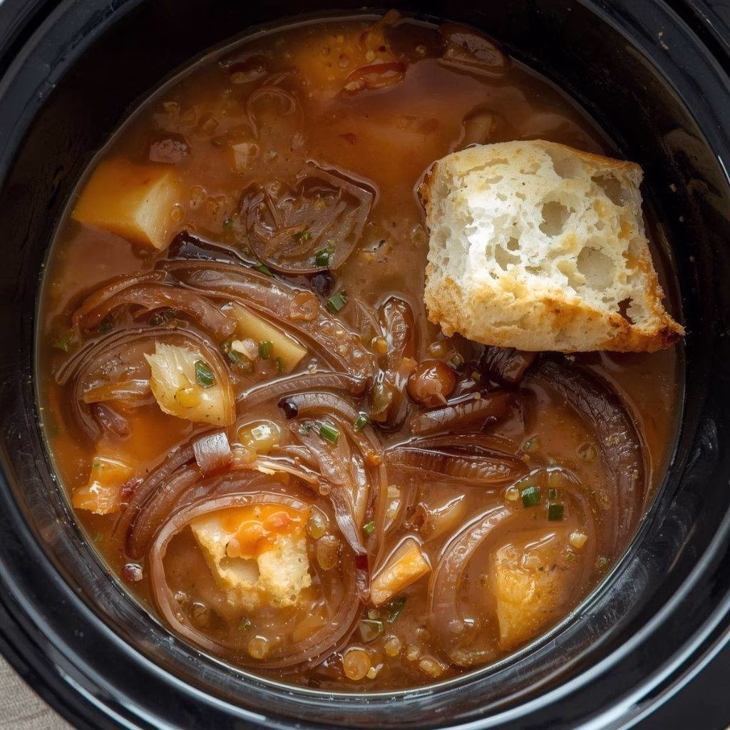 Crockpot French Onion Soup Recipe