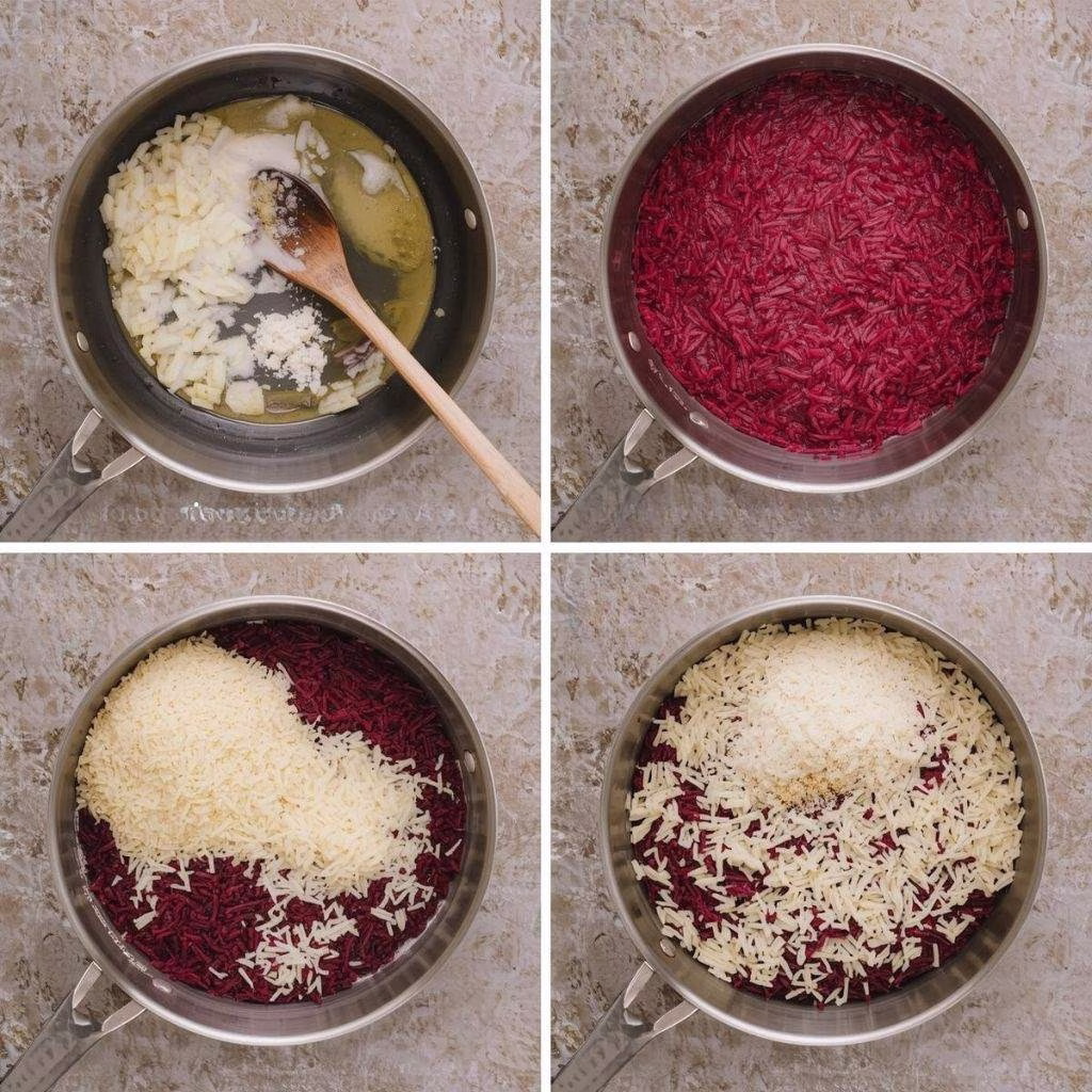 Pink Beetroot Risotto Recipe