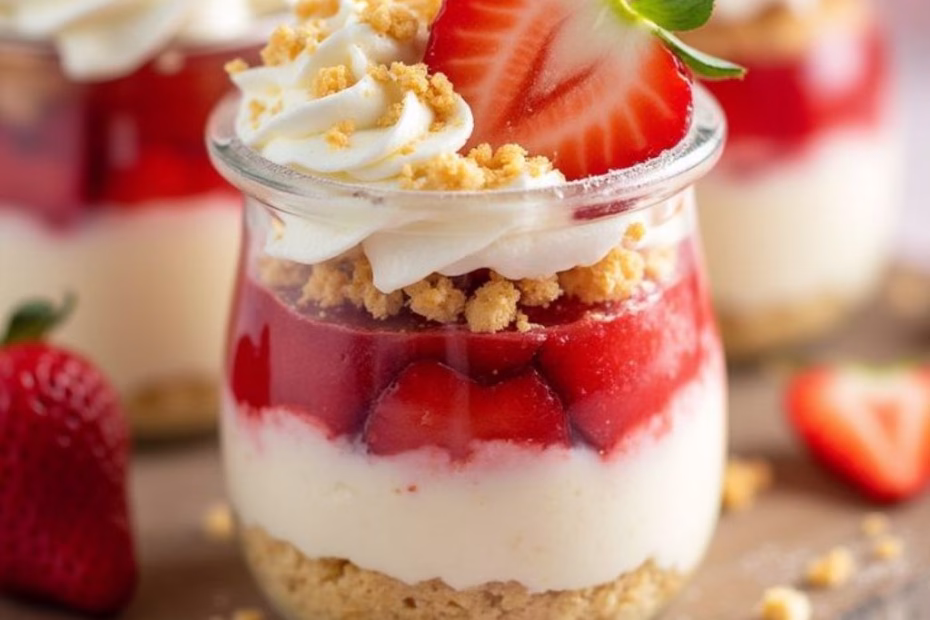 Strawberry Shortcake Parfait Recipe