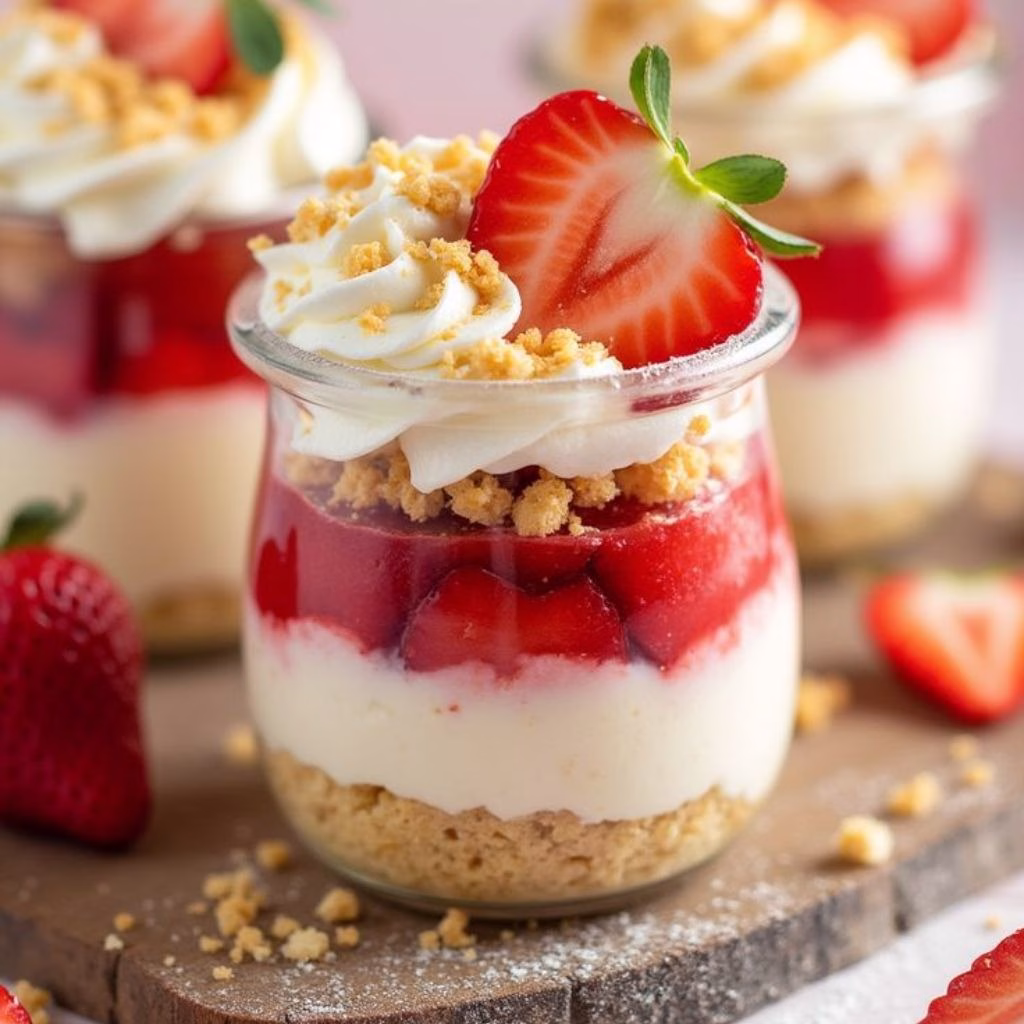 Strawberry Shortcake Parfait Recipe